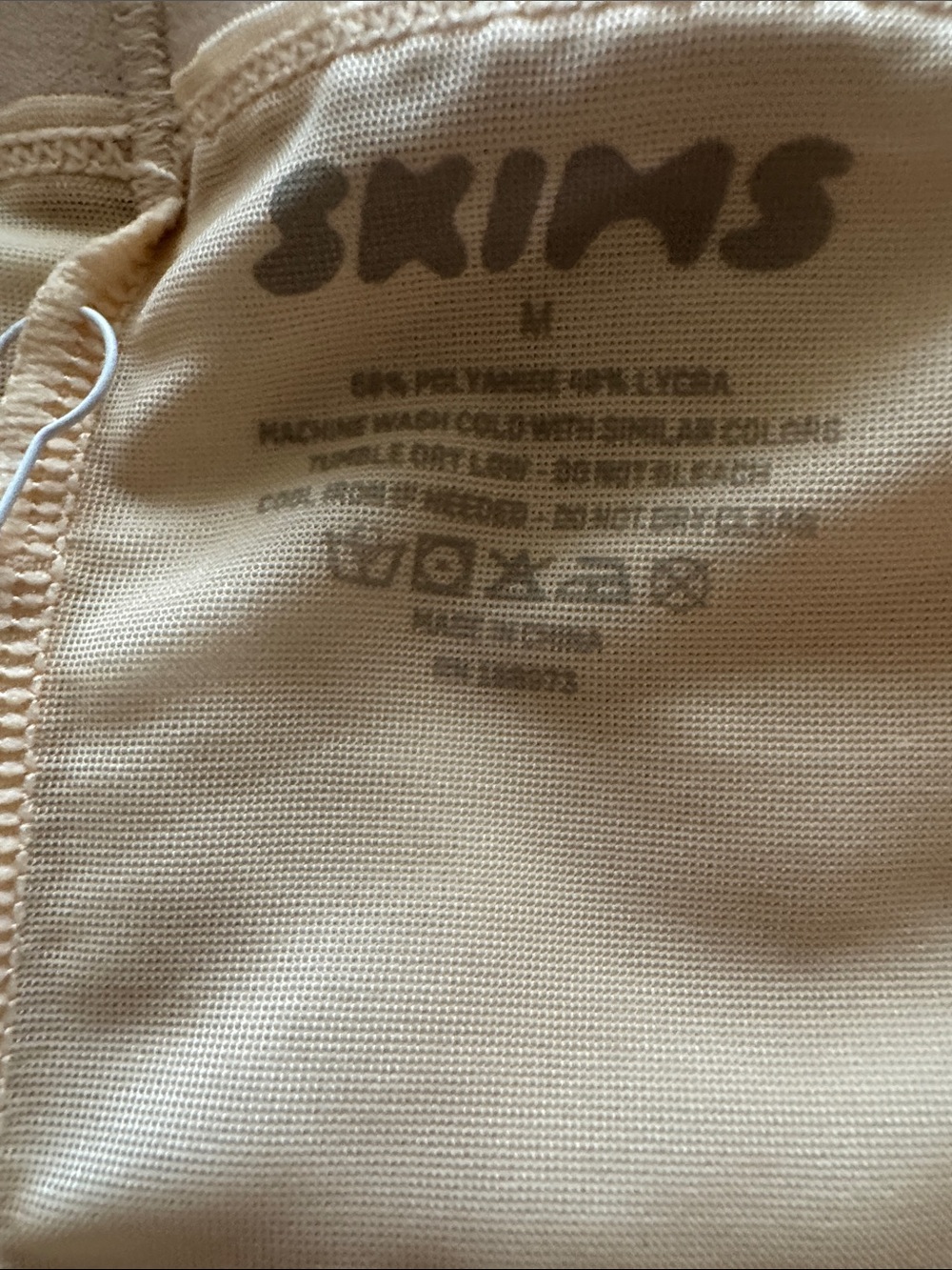 SKIMS high-waisted shapewear shorts